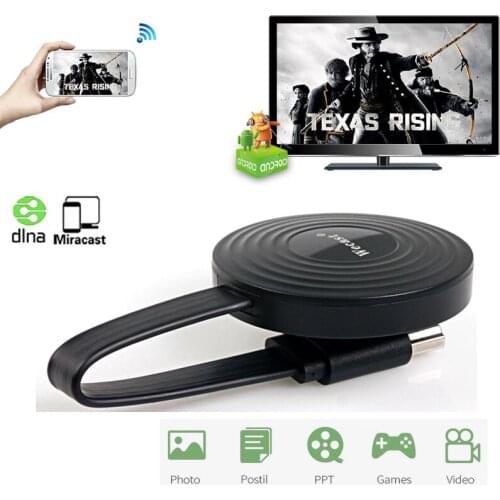 1080P Full HD TV Stick WiFi Display TV Dongle Receiver Mobile Mirror Screen AnyCast Adapter For Android TV HDMI-compatible