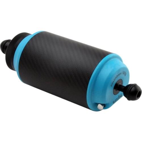 Weefine Adjustable Buoyancy Carbon Fiber Float Arm Extend Bracket for Strobe Flashlight Underwater Photography Accessories