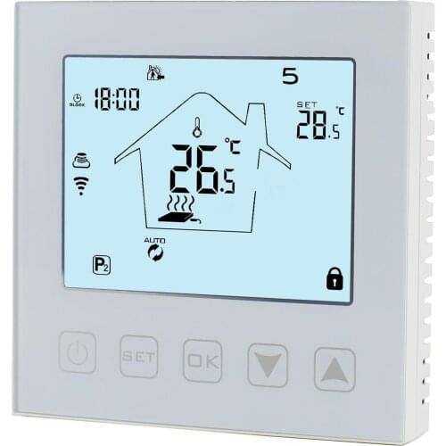 Comfortable Under Floor Heater Thermostat With 7 Days Weekly Programmable Setting
