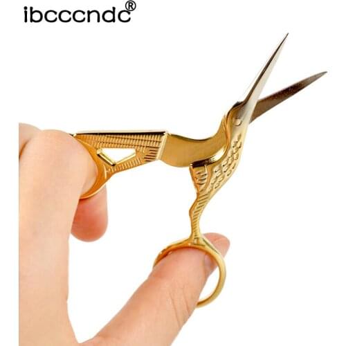 1 piece Portable Scissors Stainless Steel Mini Eyebrow Scissor Eye Brow Cutter Clipper Shears for Hair Beauty Tool