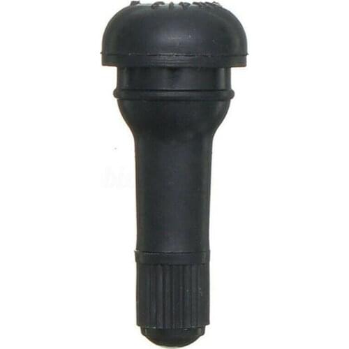 Cap Valve Stems Black Exterior 10Pcs Rubber Tool Tyre Replacement TR413