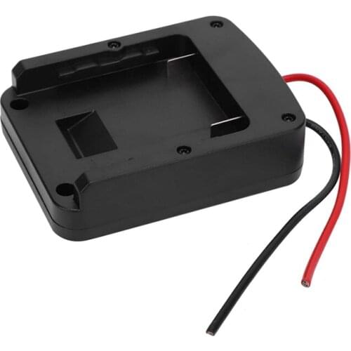 2Pcs MK18V Power Tool Lithium Battery Wall Mounting Adapter Convert to Dock Power Convert to Dock Power 2 Wiring Output