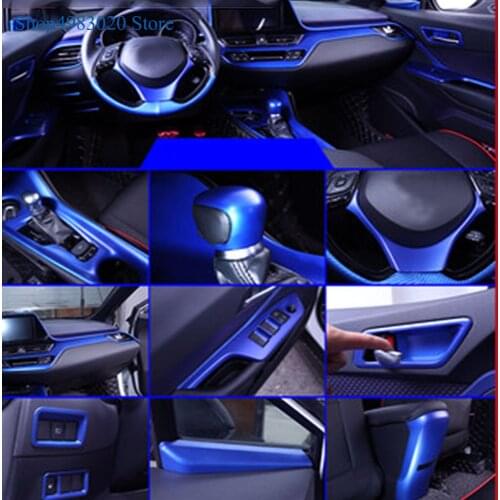 Car Auto Accessories Interior Upper Center Dashboard Console Air Vent Outlet Cover Trim for Toyota C-HR CHR 2016 2017 2018 2019