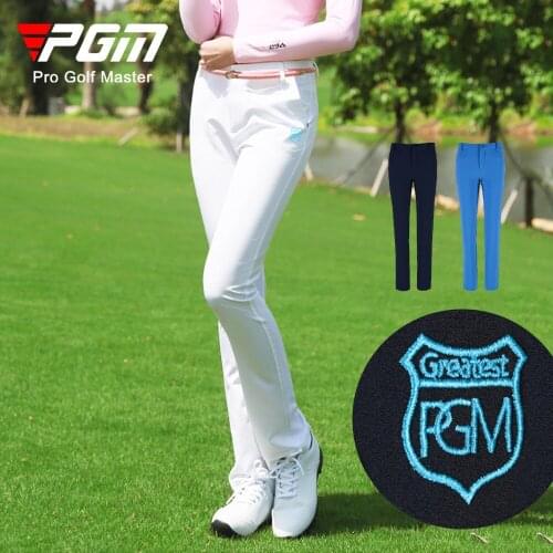 PGM Autumn and winter Womans golf pants ladies high elasticity Slim Breathable golf trousers Quick Dry Golf sportswear XS-XL