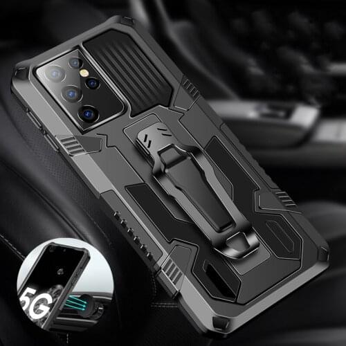 Case For Samsung S21 S20 FE Note 20 ultra A12 A22 A32 A52 a21s A31 A51 A71 A50 A70 A20 Shockproof Armor Vehicle Magnetic Cover