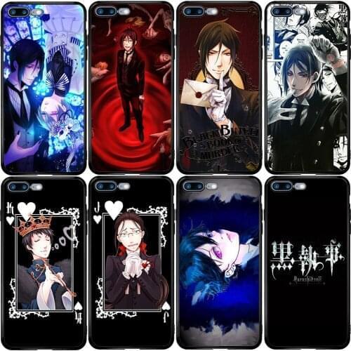 Cover Case for Samsung M10S M10 M31 A10E A10S A20S A30 A50S A21S A31 A41 A51 A71 Black Butler Kuroshitsuji