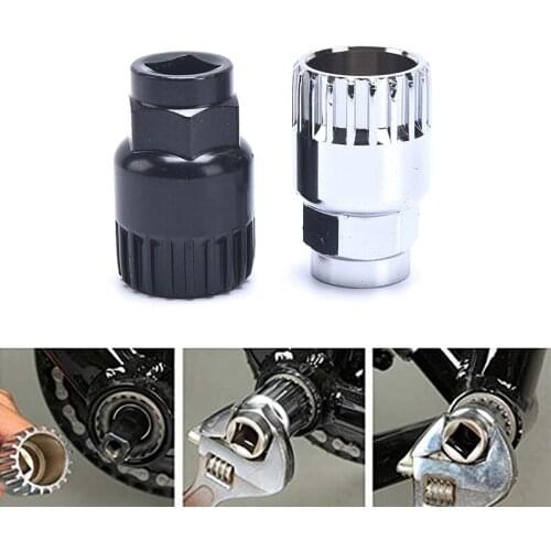 Bicycle Bottom Bracket Bike Crank Extractor Remover Bottom Bracket Repair Tool Teeth Fit Teeth diagnostic-tool Repair
