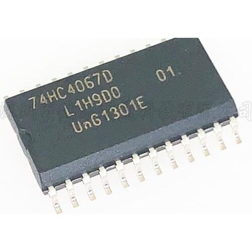 5Pcs CD74HC4067M96 CD74HC4067 74HC4067 SOP-24 original In Stock 16-channel analog multiplexer/demultiplexer IC NEW