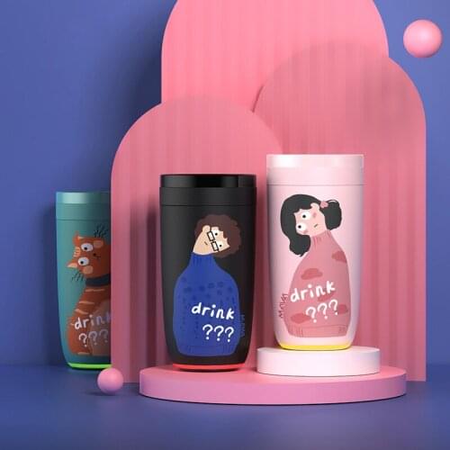 Hot Mug Water Cup Smart Cooling Cup Tumbler Cup Portable Freezing Stainless Steel Multipurpose Personality For Home Outdoor