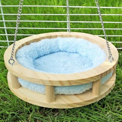 Practical Style Pet Hammock Hamster Hanging Bed Small Animal Warm House Snuggle Hut for Squirrel Chinchilla Sleeping