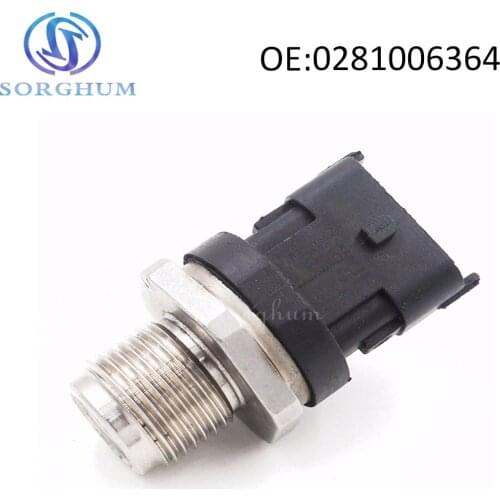 High Quality 0281006364 Fuel Rail Pressure Sensor For Chevrolet Captiva Iveco Daily For Volvo S60