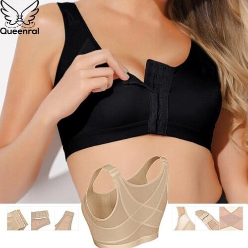Queenral Womens Underwear Push Up Bras For Women Breathable Sexy Underwear Soutien Gorge Femme Sports Support Fitness Vest Bras