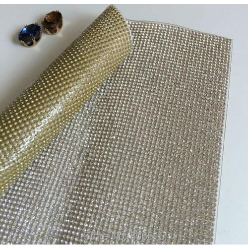 40*24CM/Piece Transparent Clear Glass Crystal Jewelry Accessories Clothing Findings