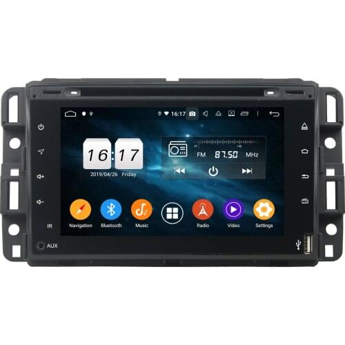 KD-7409 Hot selling android car stereo android 9 rockchip px5 car video radio for Yukon/Tahoe 2007--2012 Full touch
