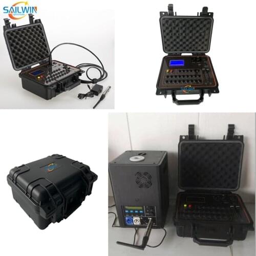 Stage Light Wireless Transmiter DMX512 Controller for Sparkular Spark Cold Machine Fireworks TI Powder With Flight Case