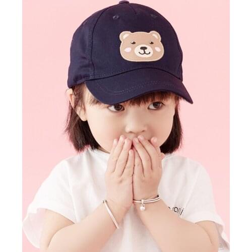 Baseball Cap Kids Girl Boy Hat Cotton Animal Adjustable Breathable Outdoor Accessory For Baby Toddler