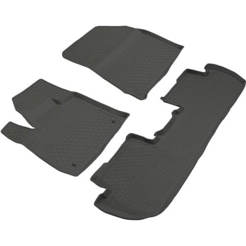 Peugeot 3008 GT Line Refref 4D Pool Designed Rubber Car Floor Mat 2016 and Present Black