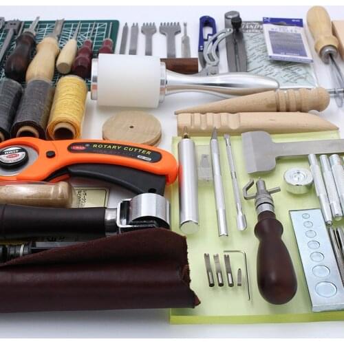 High Quality Leather Craft Sewing Tool for Leather Processing New Product Groover Bevel Indenter Mat for DIY Hand Stitching