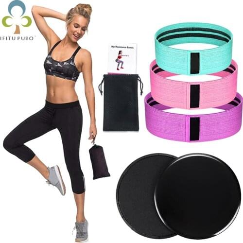 Resistance Bands Sport Elastic Loop Booty Band Expander Anti Slip Hip Fitness Legs Stretching Training Butt Squat Workout GYH