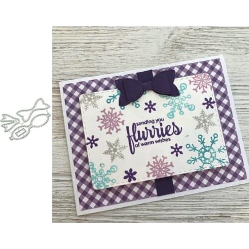 Bow Metal Cutting Dies for Scrapbooking Handmade Tools Mold Cut Stencil New 2021 DIY Card Make Mould Model Craft Decoration