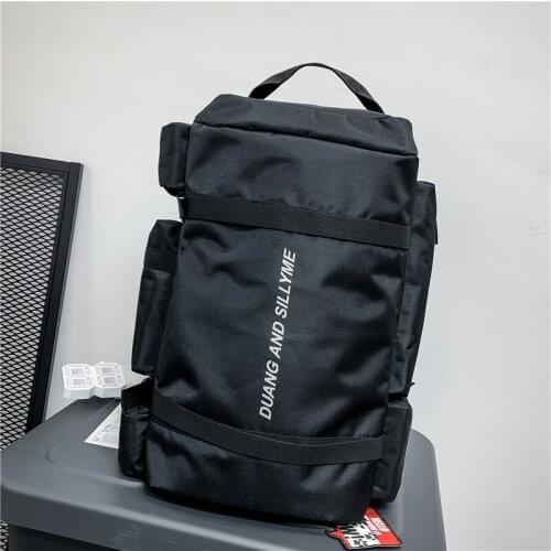 Fashion Large Capacity Leisure Travel Bags Men Simple Solid Student Travel Tote Unisex Designer High-Quality Womens Backpack