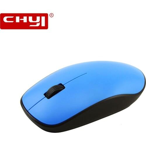 CHYI 2.4G Wireless Mouse USB Optical Computer Office Mice 1000 DPI 3 Button Gaming Notebook Mause Black For Laptop PC