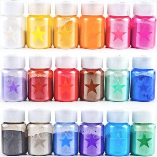 10g Mica Powder Pigment Filler for Epoxy Resin Craft Jewelry Making Nail Airt Paint DIY Accessories