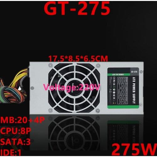 New Original PSU For GameMax HTPC TFX 275W Power Supply GT-275