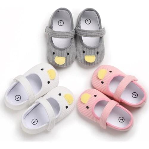 Baby Girls Shoes Newborn Toddler Baby Shoes Cartoon Leisure Pretty First Walkers Infant Soft Bottom Shoes