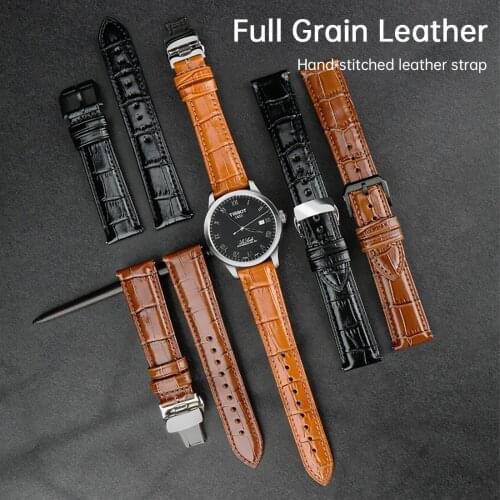 22mm Watch Band For Huawei Watch GT 2 46mm Strap Genuine Leather Watch Replacement For Huawei Watch GT 46mm Wristband Bracelet