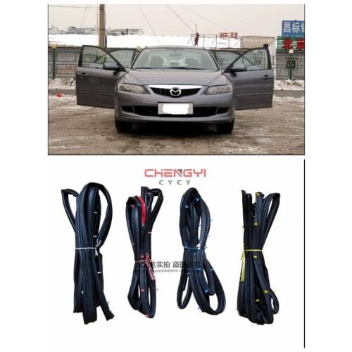 Door Rubber Seal Doorpost Rubber Strip For Mazda 6