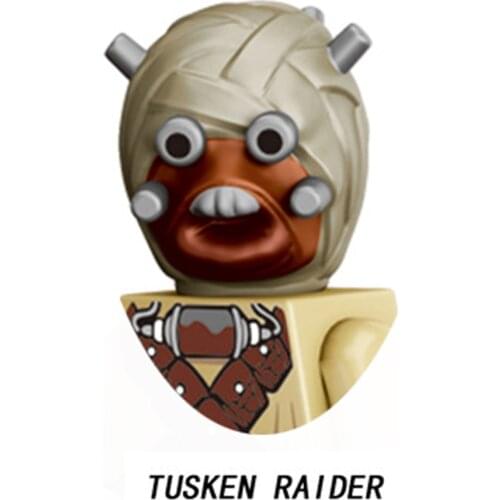 Tusken Raider Building Blocks Jawas Rebel Troopers Leia Embo Ewoks Finn Starkiller Amidala Gamorrean Star Brick Figure Wars Toys