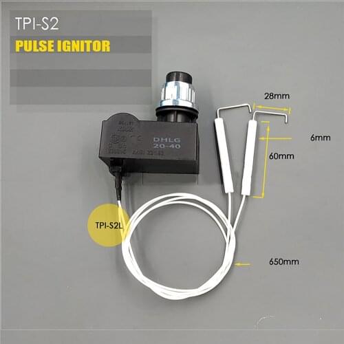 1 Set Single-head Pulse Igniter Battery Firing Double-headed Igniter Firearm for Oven/Grill Accessories