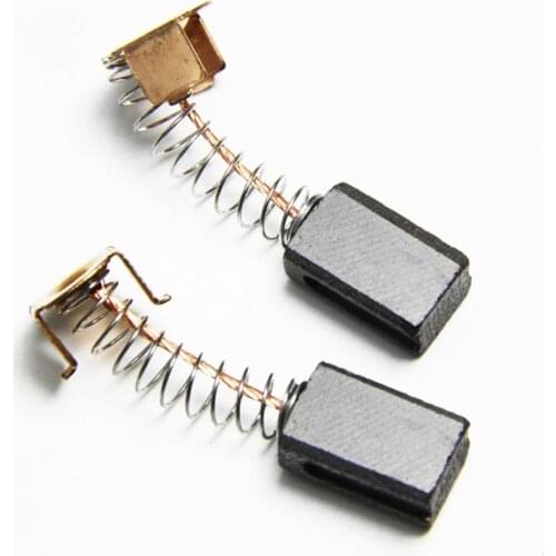 2Pcs Power Tool Carbon Brushes For Black Decker G720 Angle Grinder Electric Hammer Drill Graphite Brush 5x8x12mm