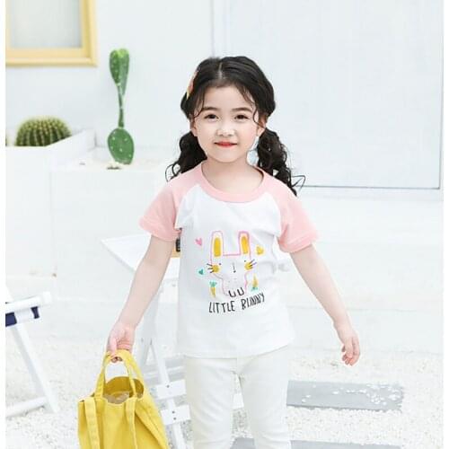 27kids Animal Kids Shirt Girls Top Casual Girls shirt For 2-9 Years Cotton Children Clothes