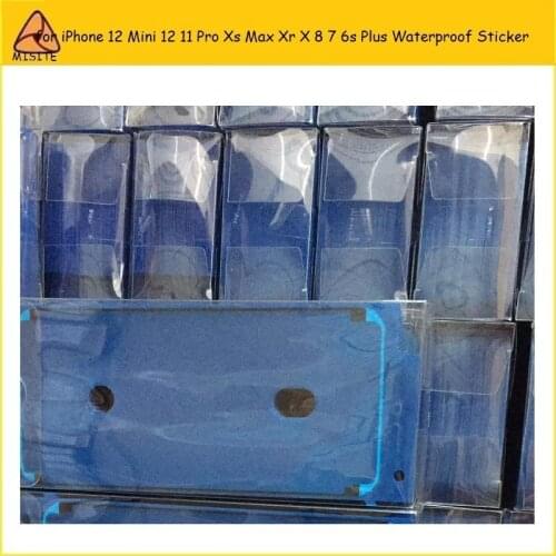 50Pcs For iPhone 12 Mini 12 11 Pro Xs Max Xr X 8 7 6s Plus se 2020 Tape 3M Adhesive Glue LCD Screen Waterproof Sticker Parts