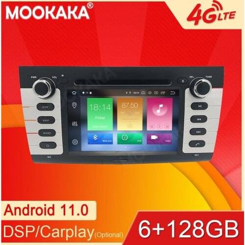 Android11 6+128GB For SUZUKI SWIFT 2004 2005 2006 Car GPS Navigation Streaming Media Multimedia Player Head Unit Auto Radio