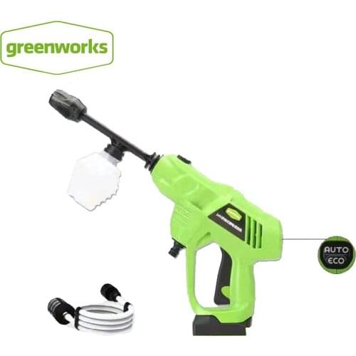 Greenworks 24v car washer 35Bar High pressure cleaner self-priming Household Portable rechargeable cordless Cleaner Machine