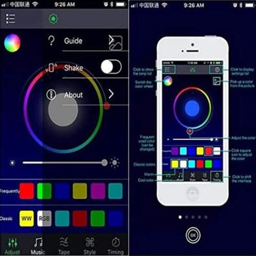 Car EL Neon Strip 8M Sound Control Light RGB LED Decorative Car Ambient Light Auto Atmosphere Lamps With A 12V Lighter&USB Line