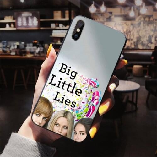 TV Play Big Little Lies Soft Mobile Phone Case For Iphone SE 2020 7 6S 8 6 Plus 11 Pro XS Max 12 Mini Shell X XR 5 Cover Coque