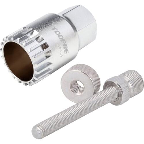 Carbon Steel Bicycle Bottom Bracket Tool Square Hole Repair Wheel Puller Removal Tool Accessory