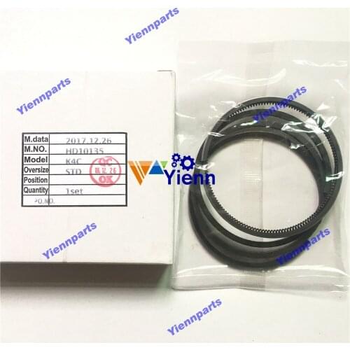 For Mitsubishi K3C Piston Ring Set For ISEKI TU150 TU155 TU157 Diesel Engine Repair Spare Parts