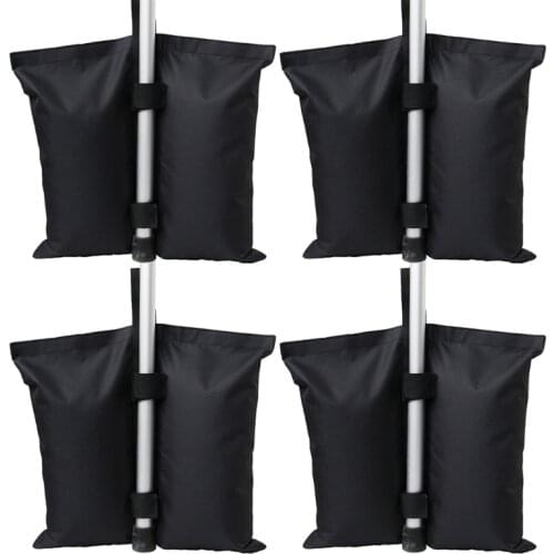 4 Pcs Weight Sand Bags for Canopy Tent Heavy Duty Weights Sandbags Set Patio Outdoor Furniture Weight Bag with Strong