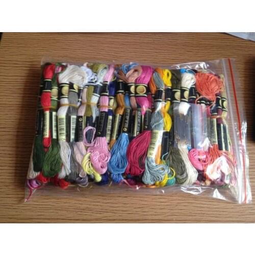 CXC threads Choose Any Thread Code From 447 Colors Freely 50 Pieces Of Thread Cross Stitch Thread---Similar With DMC