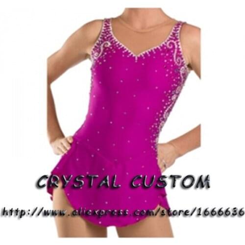 Professional Custom Figure Skating Dress Beautiful New Brand Vogue Figure Skating Dresses For Competition DR2845