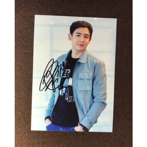 Hand signed Nichkhun Khun autographed photo 5*7 K-POP autograph in ink 079FA8