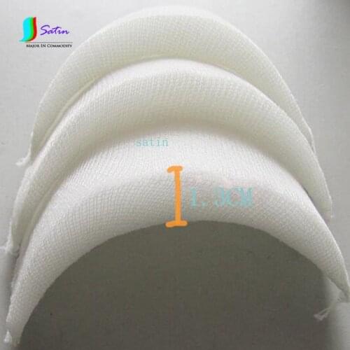 Sewing Clothing Accessories White Clothes Cover Soft Comfortable Encryption Sponge Shoulder Pad Thickness 13MM S0010