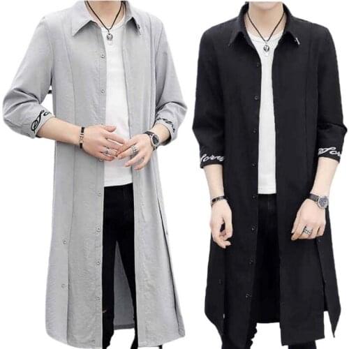 Мужские длинные тренчи VXO China At AliExpress