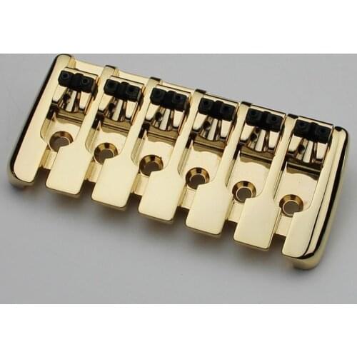 Golden 6 string electric bass Bridge BB003