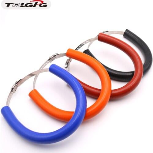 For EXC-F/SX-F 450/350/530/525/500 Motorcycle Accessories Silencer/Round Oval Exhaust Protector Can Cover 3 Style